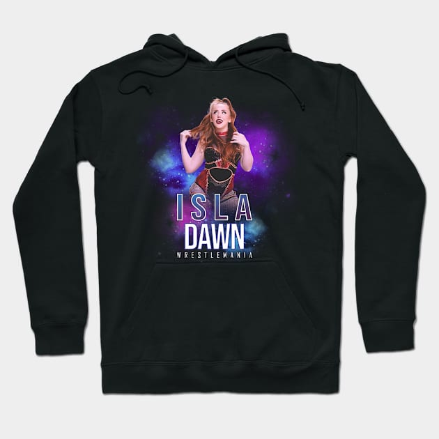 isla dawn wrestle Hoodie by KomenX